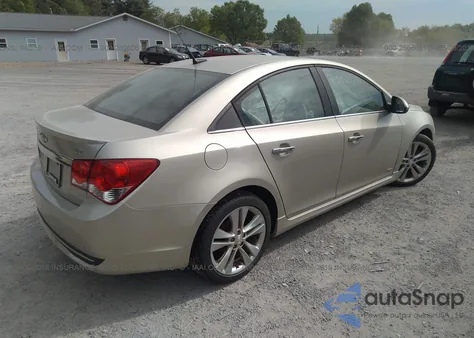 2013 Chevrolet Cruze Ltz из США, поврежденный, VIN 1G1PG5SB4D7172611